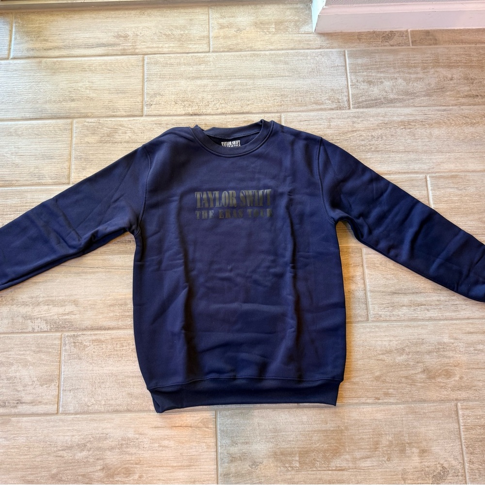 Taylor Swift Dark Blue Crewneck